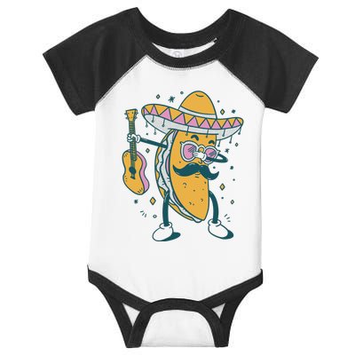 Dabbing Fiesta Taco Infant Baby Jersey Bodysuit