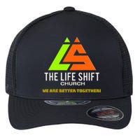 Design For The Life Shift Church Church Logo Design 2 Flexfit Unipanel Trucker Cap