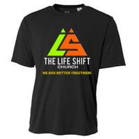 Design For The Life Shift Church Church Logo Design 2 Cooling Performance Crew T-Shirt