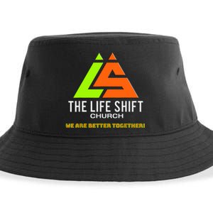 Design For The Life Shift Church Church Logo Design 2 Sustainable Bucket Hat