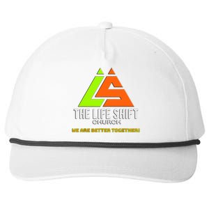 Design For The Life Shift Church Church Logo Design 2 Snapback Five-Panel Rope Hat