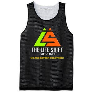 Design For The Life Shift Church Church Logo Design 2 Mesh Reversible Basketball Jersey Tank