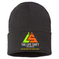 Design For The Life Shift Church Church Logo Design 2 Sustainable Knit Beanie