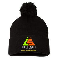 Design For The Life Shift Church Church Logo Design 2 Pom Pom 12in Knit Beanie