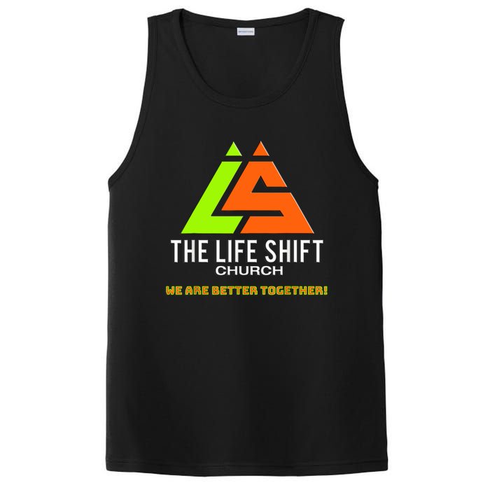 Design For The Life Shift Church Church Logo Design 2 PosiCharge Competitor Tank