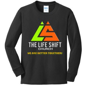 Design For The Life Shift Church Church Logo Design 2 Kids Long Sleeve Shirt