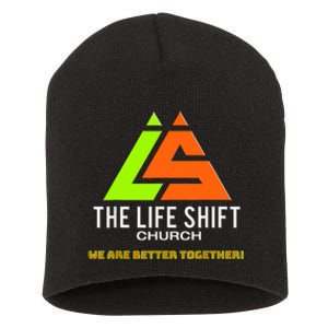 Design For The Life Shift Church Church Logo Design 2 Short Acrylic Beanie