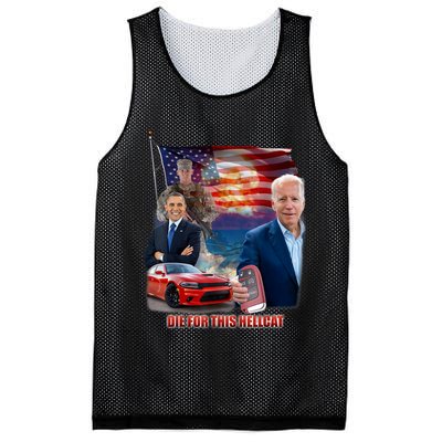 Die For This Hellcat Biden Mesh Reversible Basketball Jersey Tank