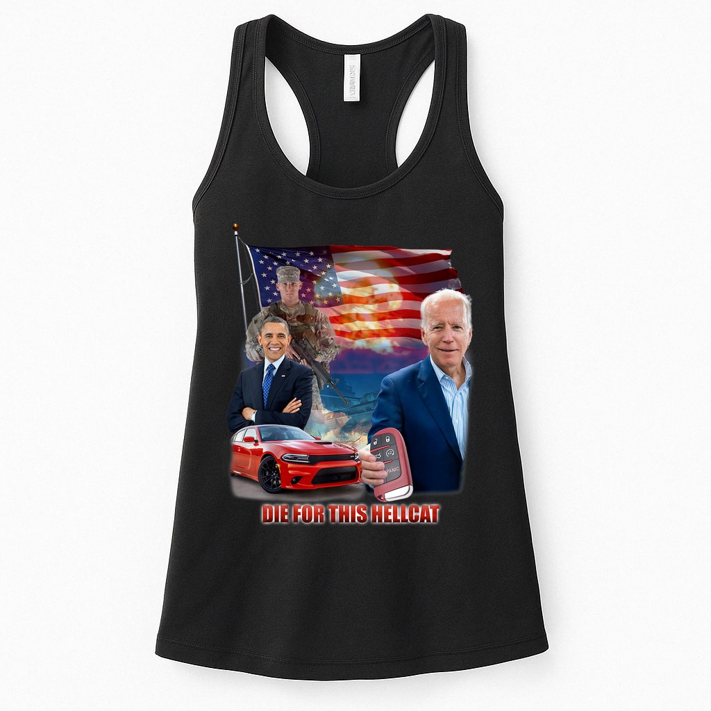 Die For This Hellcat Biden Womens Tank Top