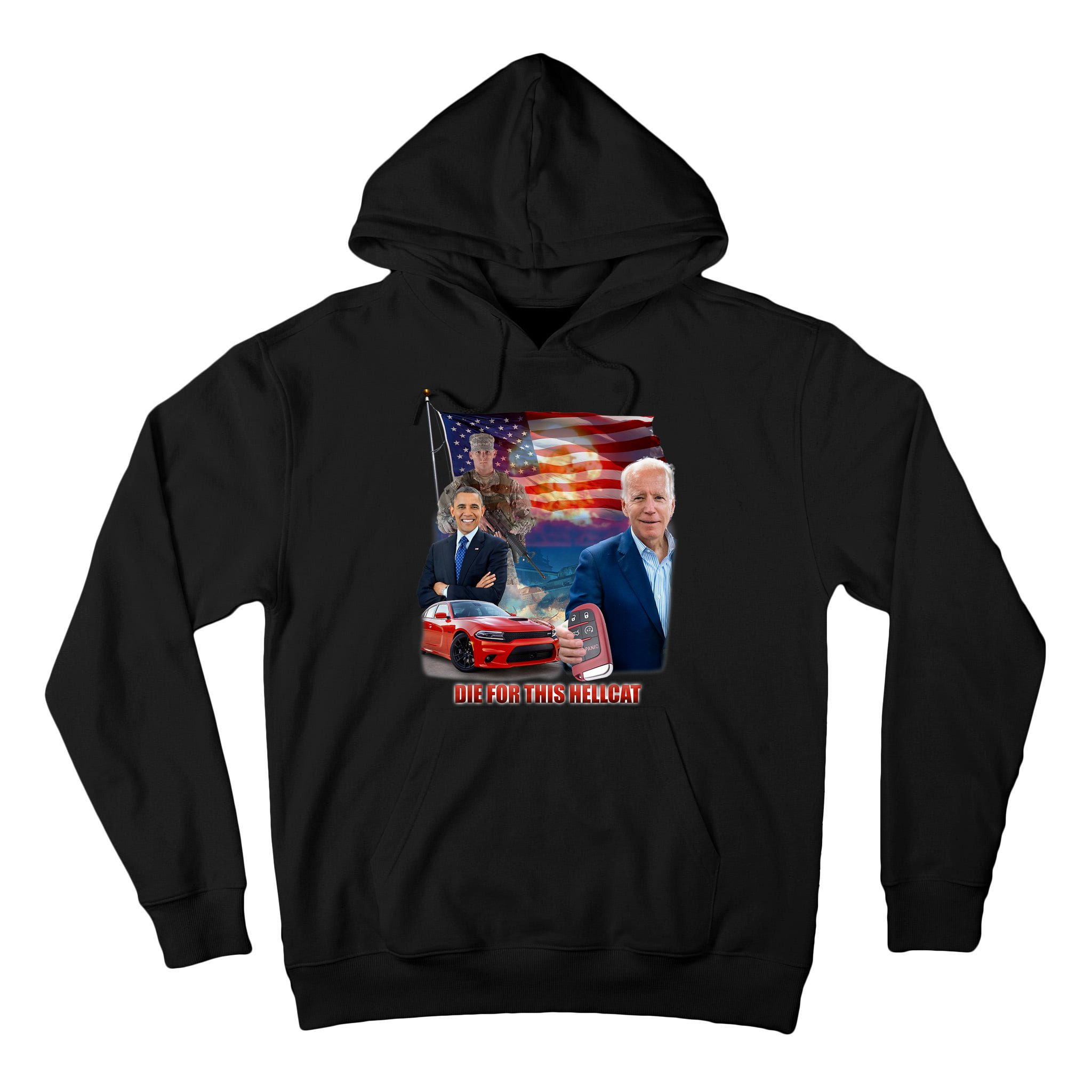 Die For This Hellcat Biden Tall Hoodie