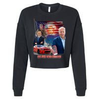 Die For This Hellcat Biden Cropped Pullover Crew