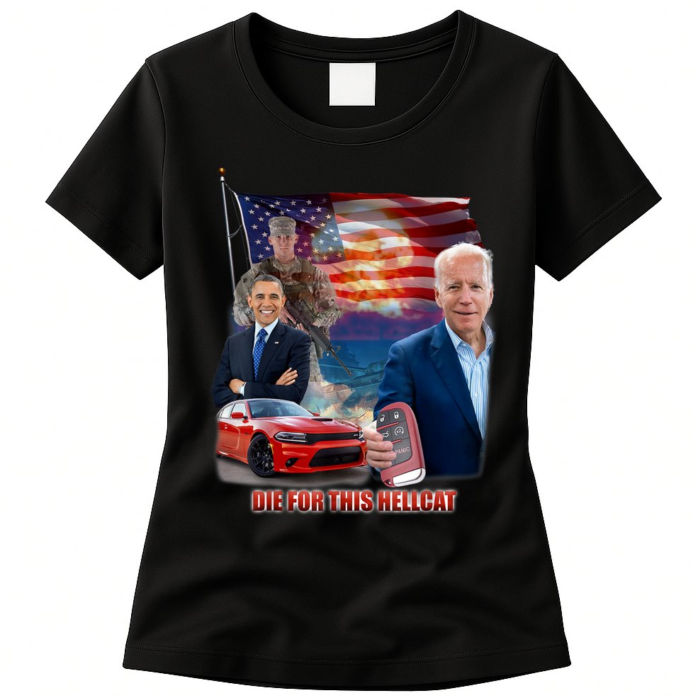 Die For This Hellcat Biden Womens T-Shirt