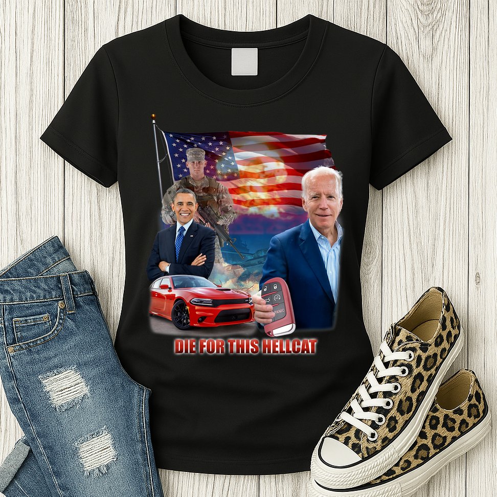 Die For This Hellcat Biden Womens T-Shirt