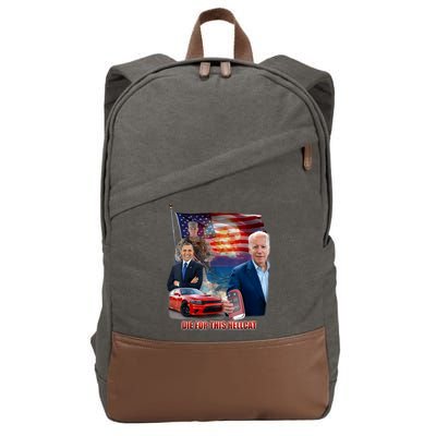 Die For This Hellcat Biden Cotton Canvas Backpack