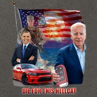 Die For This Hellcat Biden Cotton Canvas Backpack