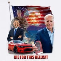 Die For This Hellcat Biden Garment-Dyed Sweatshirt