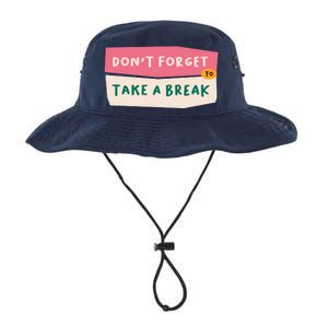 Dont Forget To Take A Break Work Legacy Cool Fit Booney Bucket Hat