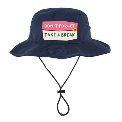Dont Forget To Take A Break Work Bucket Hat