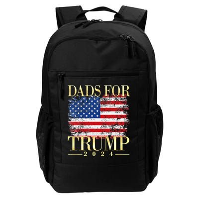 Dads For Trump 2024 Fathers Day Gift Pro Donald Trump Usa Backpack