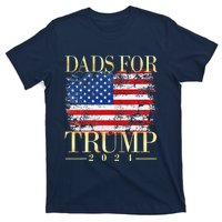 Dads For Trump 2024 Fathers Day Gift Pro Donald Trump Usa T-Shirt