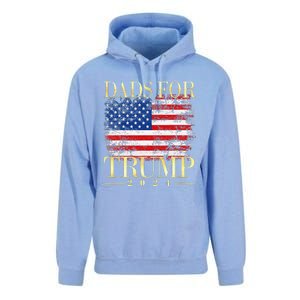 Dads For Trump 2024 Fathers Day Gift Pro Donald Trump Usa Unisex Surf Hoodie