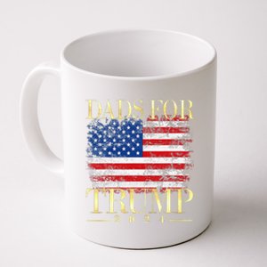 Dads For Trump 2024 Fathers Day Gift Pro Donald Trump Usa Coffee Mug