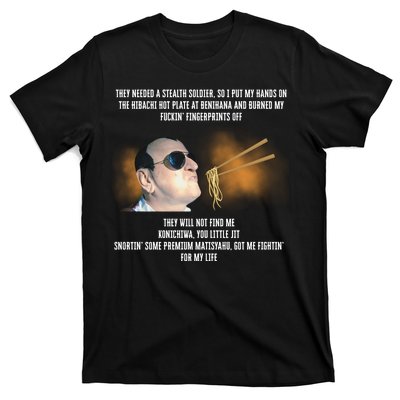 Dracula Flow The Benihana Funny T-Shirt