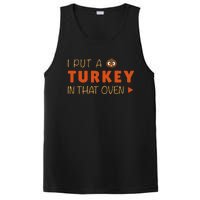 Dad Funny Turkey Thanksgiving Pregnancy Announcement PosiCharge Competitor Tank