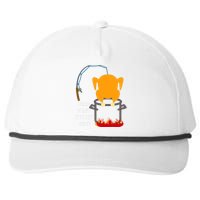 Deep Fried Turkey Chef! Funny Thanksgiving Meal! Funny Fun Snapback Five-Panel Rope Hat