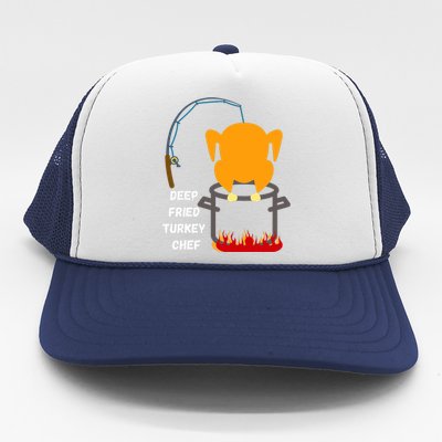 Deep Fried Turkey Chef! Funny Thanksgiving Meal! Funny Fun Trucker Hat