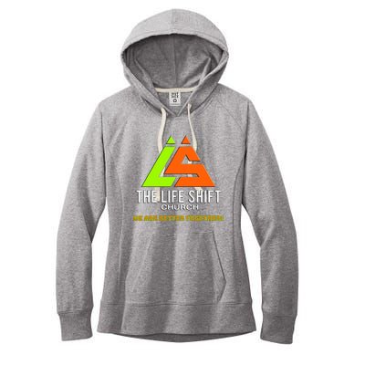 Design For The Life Shift Church Church Logo Design 2 Women's Fleece Hoodie