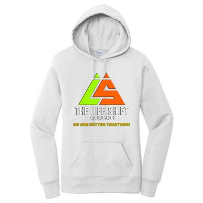 Design For The Life Shift Church Church Logo Design 2 Women's Pullover Hoodie