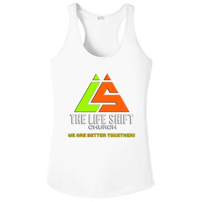 Design For The Life Shift Church Church Logo Design 2 Ladies PosiCharge Competitor Racerback Tank