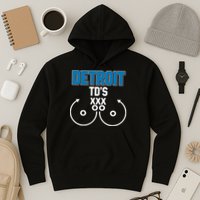 Detroit Football TD's Touchdowns Hoodie