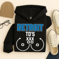 Detroit Football TD's Touchdowns Hoodie