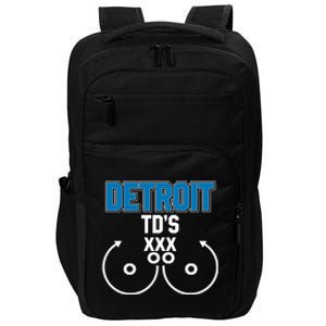 Detroit Football TD's Touchdowns Impact Tech Backpack