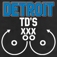 Detroit Football TD's Touchdowns Beanie