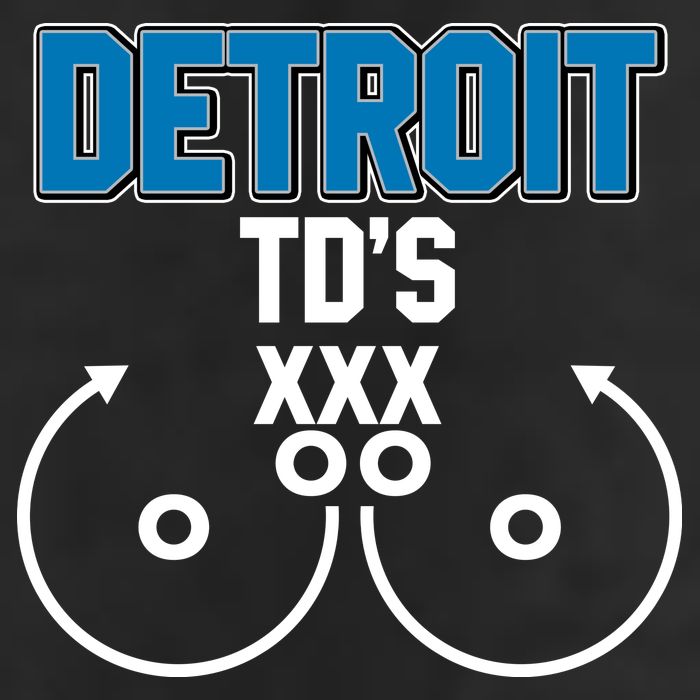 Detroit Football TD's Touchdowns Beanie