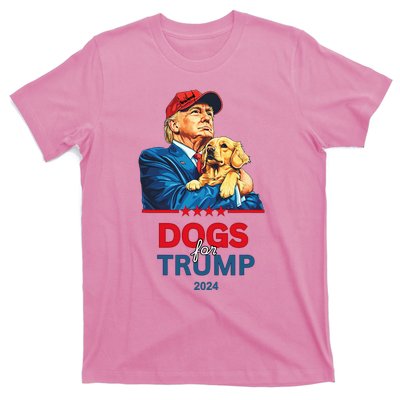 Dogs For Trump 2024 Trump T-Shirt