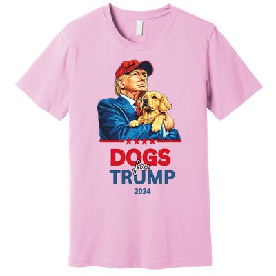 Dogs For Trump 2024 Trump Premium T-Shirt