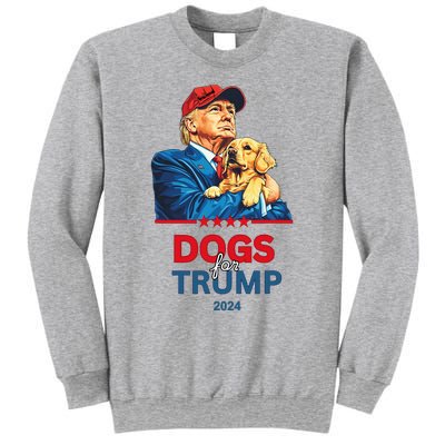 Dogs For Trump 2024 Trump Sweatshirt