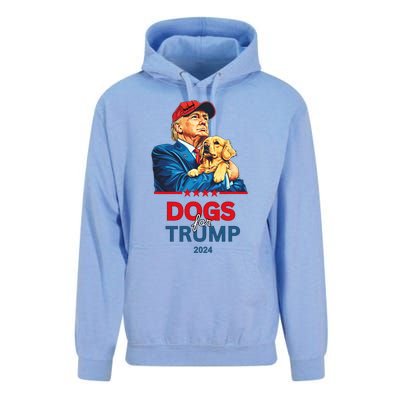 Dogs For Trump 2024 Trump Unisex Surf Hoodie