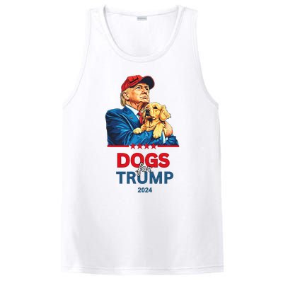 Dogs For Trump 2024 Trump PosiCharge Competitor Tank