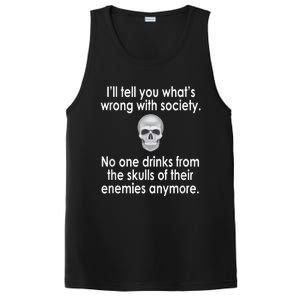 Drink From The Skull Of Your Enemies Wrong Society PosiCharge Competitor Tank