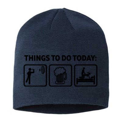 Darts Funny Things To Do Today Sustainable Beanie