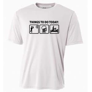 Darts Funny Things To Do Today Cooling Performance Crew T-Shirt