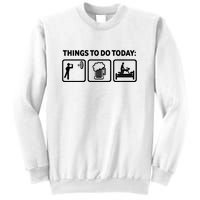 Darts Funny Things To Do Today Sweatshirt