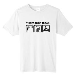 Darts Funny Things To Do Today Tall Fusion ChromaSoft Performance T-Shirt