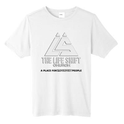 Design For The Life Shift Church Church Logo Design Tall Fusion ChromaSoft Performance T-Shirt