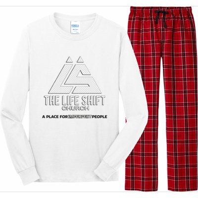 Design For The Life Shift Church Church Logo Design Long Sleeve Pajama Set